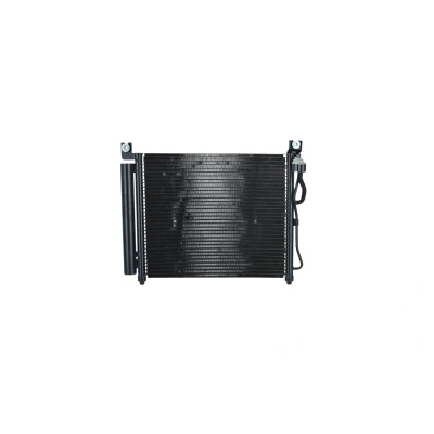 Image of 9460607000, 9760607000, 9760607200 Condenser NRF EASY FIT 35569 with dryer, seal ring 12,9mm 8,6mm Aluminium 380mm KIA: Picanto I