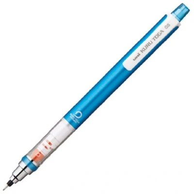Image of Uni Mechanical Pencil, Kuru Toga Standard Model 0.5mm, Blue (M54501P.33)