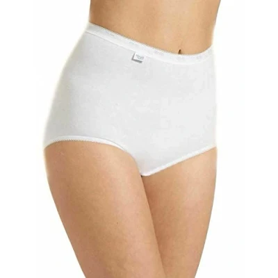 Image of Sloggi Basic Maxi Women&#039;s Panties, Pack of 2, white, 5XL