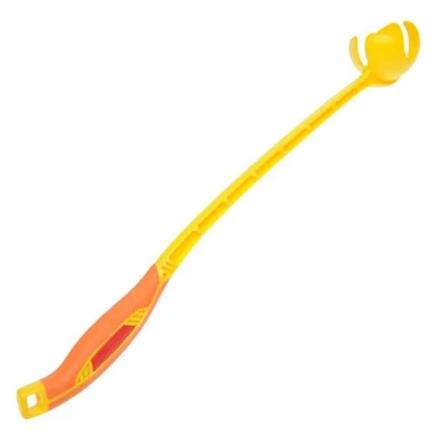 Image of Sidearm Club Cricket Ball Thrower Yellow Training Equipment One Size