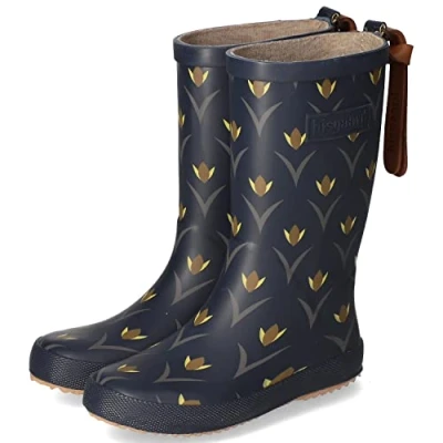 Image of Bisgaard Fashion Wellies for kids, Size: 12.5K, Dark blue Natural rubber