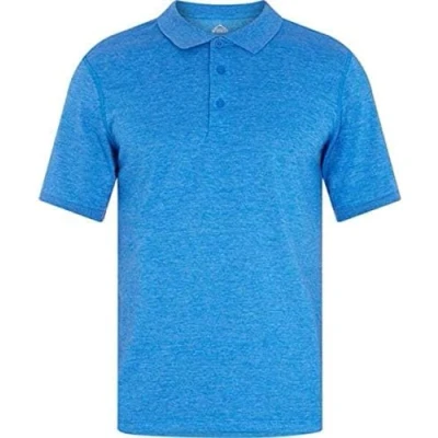 Image of McKINLEY Pellew Polo Men&#039;s Melange/Blue Royal, XXX Large