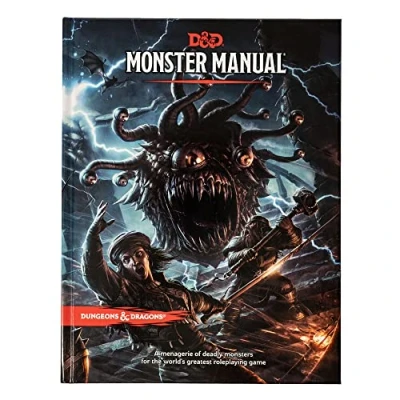 Image of D&amp;D Monster Manual (Dungeons &amp; Dragons Core Rulebook) (2014)