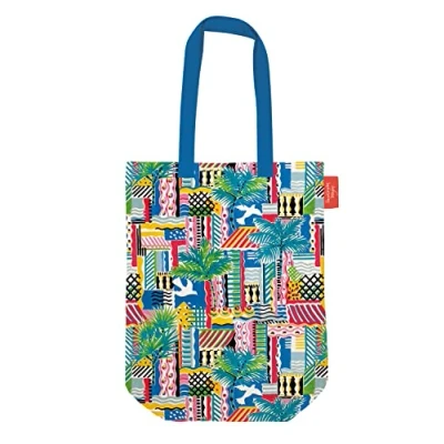 Image of Sarah Campbell Cote D&#039;Azur Organic Cotton Canvas Tote Bag