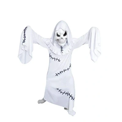 Image of amscan (PKT) (995995) Child Boys White Ghastly Ghoul Costume (4 6yr)