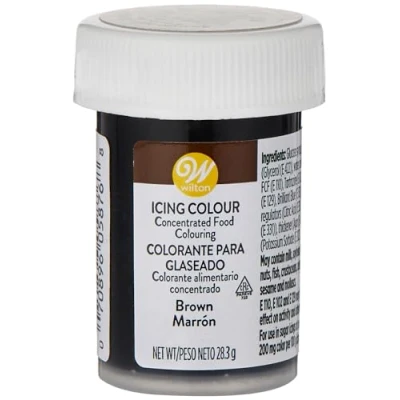 Image of Wilton Brown Gel Icing Colour, 28.3 g