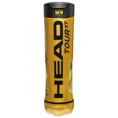 Image of HEAD Tour XT Tennis Balls 4 Ball Tube Bi Pack
