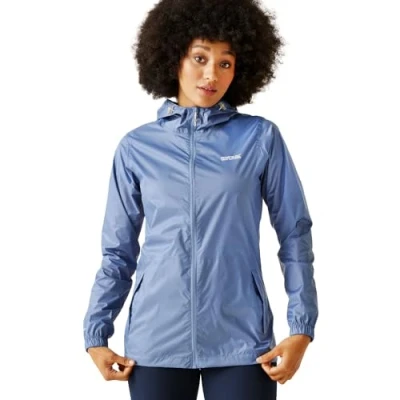 Image of Regatta Womens Pack It III Waterproof Packaway Jacket Heather 20