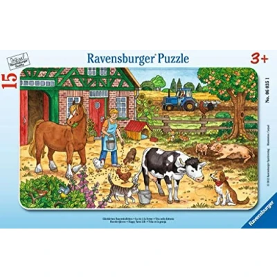 Image of Ravensburger 06035 1 &quot;Happy Farm Life Puzzle