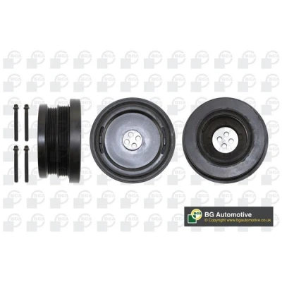 Image of 11232247886, 11232247890 Belt Pulley Set, crankshaft BGA DP3130K BMW: 3 Saloon