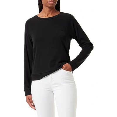 Image of Calvin Klein Women Sweatshirt L/S no Hood, Multicolor (Black), S