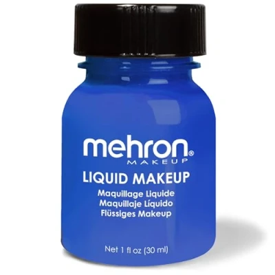 Image of Mehron Liquid Face Paints Blue BL (1 oz