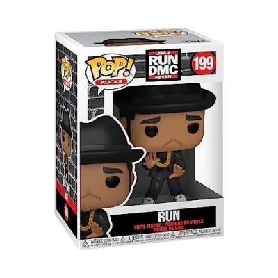 Image of Funko POP! Rocks DMC Run Joseph Simmons Collectable Vinyl Figure Gift Idea Official Merchandise Toys for Kids &amp; Adults Music Fans Model Collectors and Display