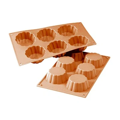 Image of Silikomart Silicone Mould h30mm, Ø79mm, Red