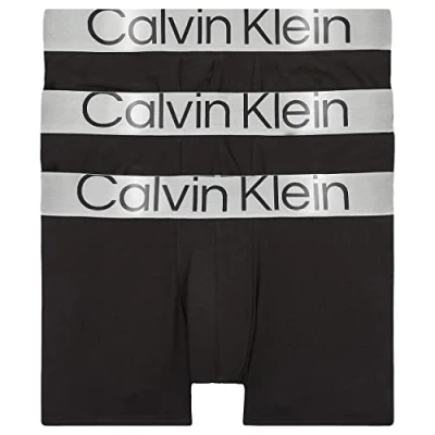 Image of Calvin Klein Men&#039;s Trunk, Black, XS