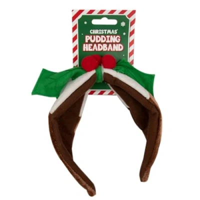 Image of Gem Imports Christmas Pudding Headband Fancy Dress