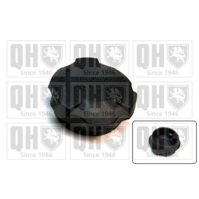 Image of 2544126100 Cap, radiator QUINTON HAZELL FC545 HYUNDAI: Getz, i30 III Hatchback, i10 I, KIA: Sportage III, Picanto RIO 2