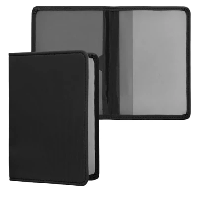 Image of kwmobile Registration and Insurance Holder Car Document for Vehicle Documents Cards Neoprene Black