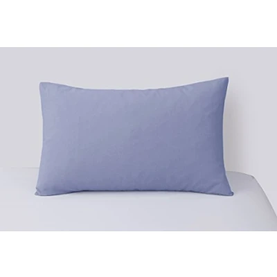 Image of GMTEXTILES 100% Egyptian Cotton PILLOW CASES, Natural Softness, Attractive Colours Blue