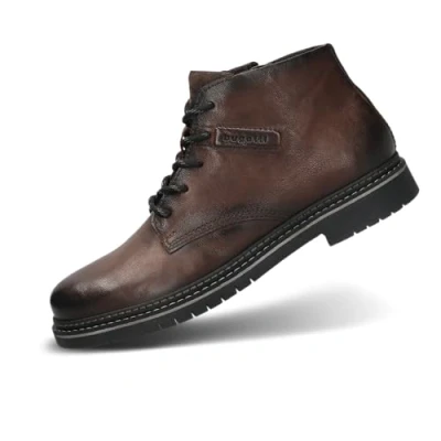 Image of bugatti Men&#039;s 331 aon30 Boots Cold Lining, Dark Brown, 12.5 UK