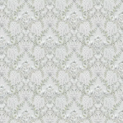 Image of Laura Ashley Parterre Sage Wallpaper