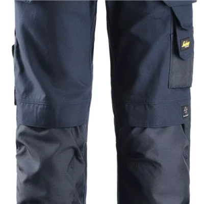 Image of Snickers Craftsmen Holster Pockets Trousers, Canvas+ Navy/Navy Waist 31&quot; Inside leg 30&quot;