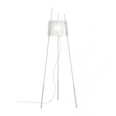Image of Kundalini Tyla floor lamp, dimmable, white