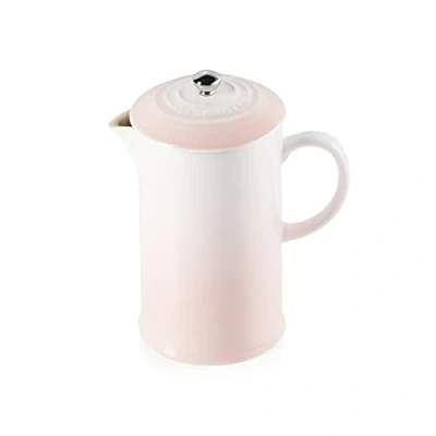 Image of Le Creuset Cafetiere Shell Pink 1 Liter