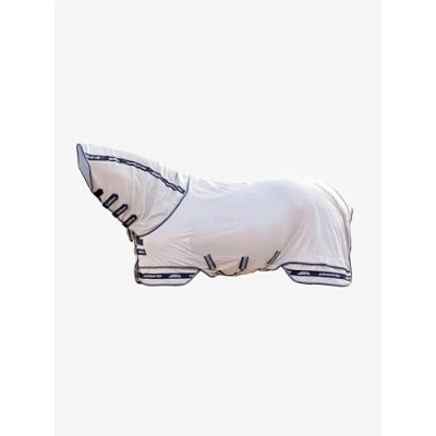 Image of LeMieux Arika Armour Tek Fly Rug Lightweight UV Antistatic Seamless Spine Detachable Neck Grey 7ft