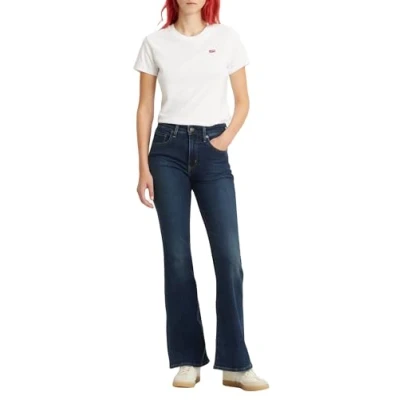 Image of Levi&#039;s 726 High Rise Flare Women&#039;s Jeans, Blue Swell, 30W / 30L