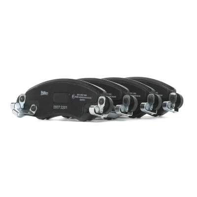 Image of 9194893, 9214424, 9214835 Brake pad set VALEO 301453 FIRST Front Axle incl. wear warning contact with anti squeak plate SUZUKI: IGNIS 2