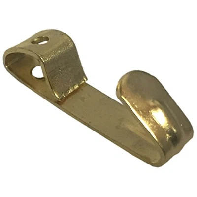 Image of Fort Fasteners® Picture Hooks, Single No.2 Medium Brassed Premier 20 Hooks