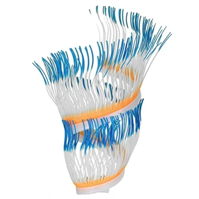 Image of Pssopp Aquarium Coral Decoration Soft Silicone Artificial Sea Anemone Luminous for Fish Tank Freshwater Saltwater[Blue] Corals