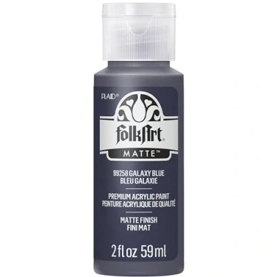 Image of PLAID ENTERPRISES, INC. Folk Art Acrylic 2OZ GALAXYBLUE, Galaxy Blue, One Size