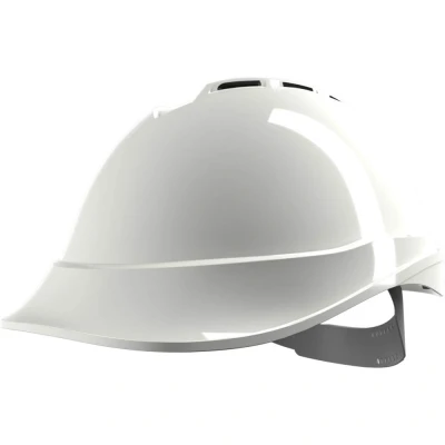 Image of V Gard 200 Vented Safety Helmet White