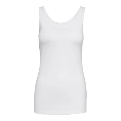 Image of JdY Women&#039;s ava S/L Tank Top 180 JRS Noos, White, L