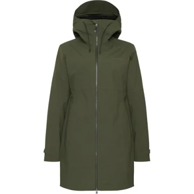 Image of Didriksons BEA Parka Waterproof jacket, Women&#039;s, Size: 14, Deep green
