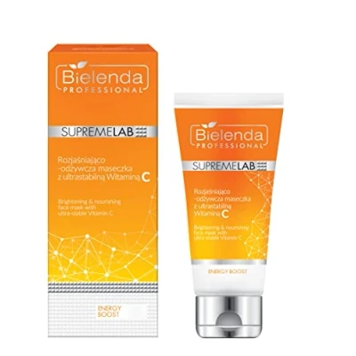 Image of Bielenda Professional Supremelab Energy Boost Brightening and Nourishing Face Mask with Stable Vit C 70ml