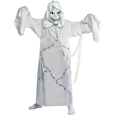 Image of Rubie&#039;s Official Cool Ghost Costume Medium Halloween