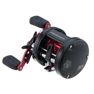 Image of Abu Garcia Ambassadeur STX Conventional Reel, Size 6600 (1292726), 4 Stainless Steel Ball Bearings + 1 Roller Bearing, Synthetic Star Drag, Max of 12lb 5.4kg, Multicolor