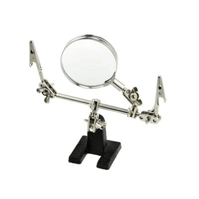 Image of electromax Heavy Duty Helping Hand with 3 x Zoom Magnifying Glass