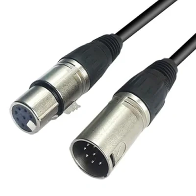 Image of Socoje 7 Pin XLR Connector Cable, Microphone Cable Male to Female mic Audio Cord, Tube for and Interface Compatible with All (3 Meter/10Ft)