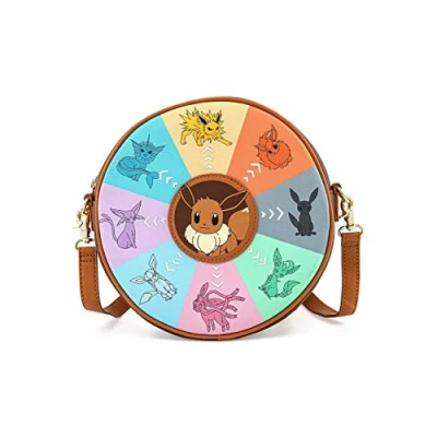 Image of Loungefly X Pokemon Eevee Evolutions Canteen Crossbody