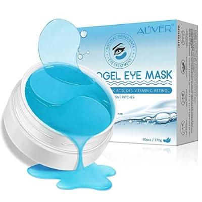 Image of Hydrogel Eye Patches,Hydrogel Under Masks for Dark Circles,Anti Wrinkle Treatment,Under Gel Pads,Eye Mask Puffy Eyes, Skincare,Hydrating 60 Pieces/30 Pairs (Hydrogel)
