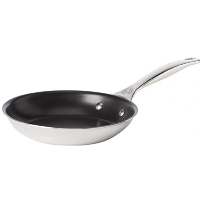 Image of Le Creuset Signature Stainless Steel Non Stick Frying Pan, Ø 20 cm, 3 Ply