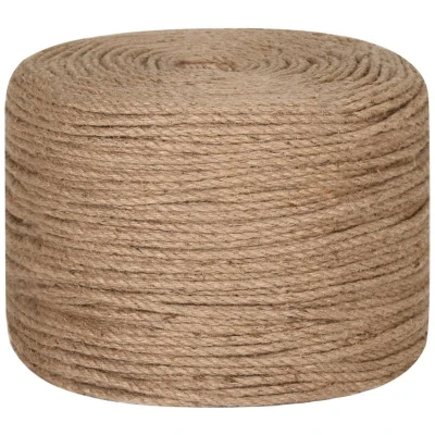 Image of vidaXL Jute Rope 25 m Long 6 mm Thick