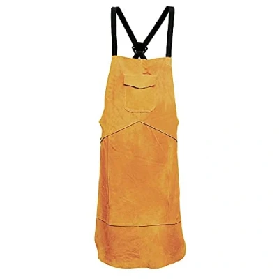 Image of Portwest Leather Welding Apron, Size: One Size, Colour: Tan, SW10TAR, 100 x 60 10 cm; 560 Grams