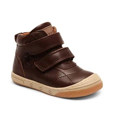 Image of Bisgaard Boy&#039;s Unisex Kids Juno Sneaker, Brown, 3.5 UK Child