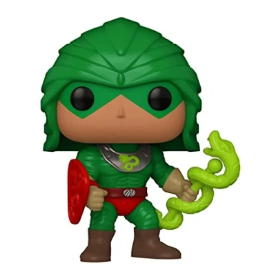 Image of Funko Pop! TV: Masters of The Universe King Hiss, NYCC 2020 Shared Fall Convention Exclusive Vinyl Figure…