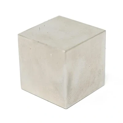 Image of N42 Neodymium Cube Magnet 1 in. x thick 74.44lbs Pull (Pack of 1)